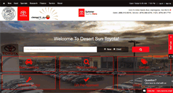 Desktop Screenshot of desertsuntoyota.com